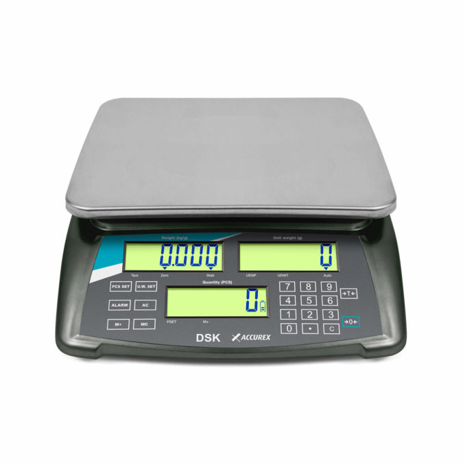 Counting scale for industries who need to count pieces by weight: suitable for inventory, product verification, production counting
