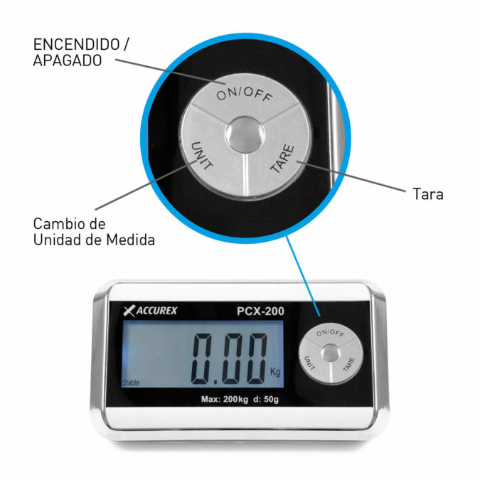 Simple easy-to-use indicator with basic functions for an uncomplicated weighing use