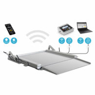 Washdown platform scale designed to easily be washed daily to meet food industry highest hygienic standards. Also with full range of connectivity options