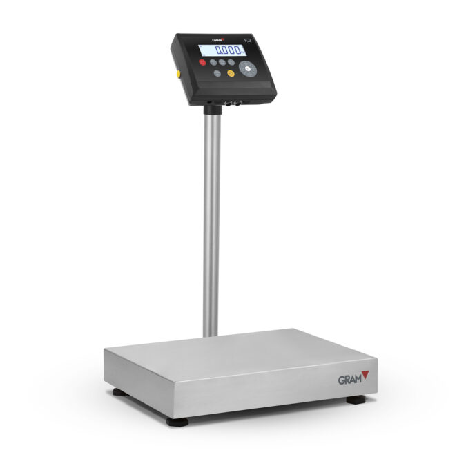 xtrem f floor scale with column
