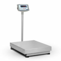 floor industrial scale with column to weigh sacks