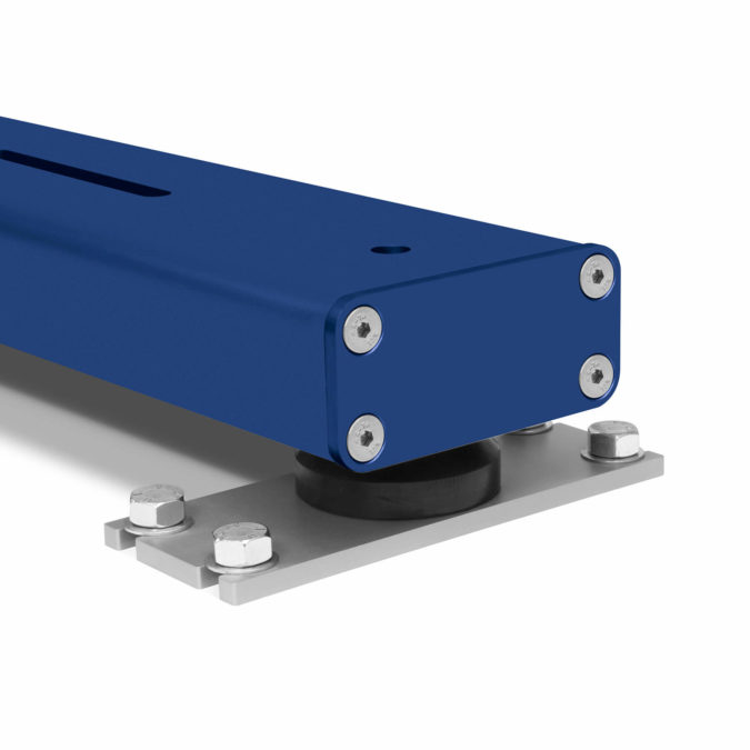 Weighing bars scale with a heavy-duty steel plate with a 5mm thickness