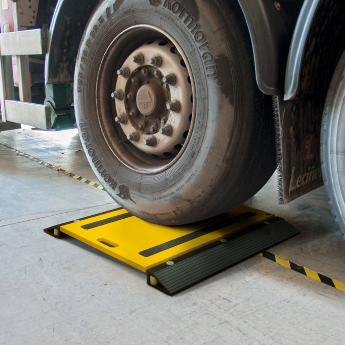 axis scale for vehicle weighing: vans