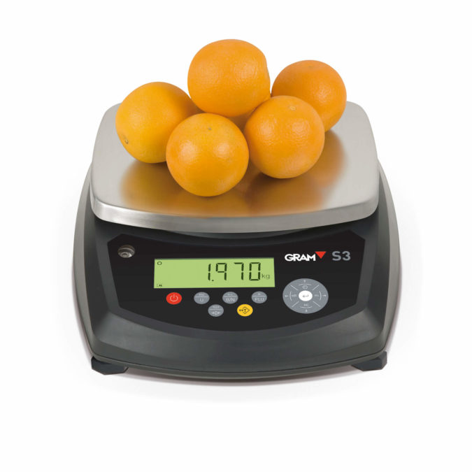 Industrial bench scale ideal for foods