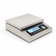 Industrial stainless steel scale for highest hygiene standards
