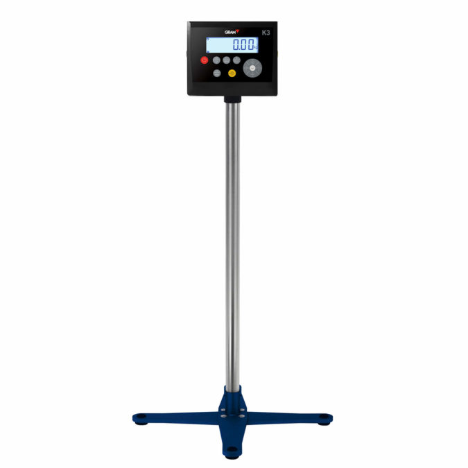 Painted steel floor stand for indicator (CS-1) 930 mm
